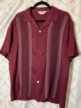 Vintage “Da Vinci of California” Bowling Shirt M